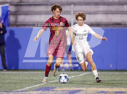 Thumbnail 2 in River Ridge vs. Lassiter (GHSA 6A Championship) photogallery.