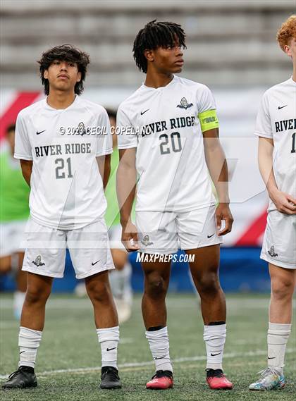 Thumbnail 3 in River Ridge vs. Lassiter (GHSA 6A Championship) photogallery.