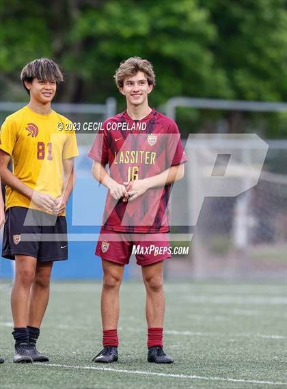 Thumbnail 3 in River Ridge vs. Lassiter (GHSA 6A Championship) photogallery.