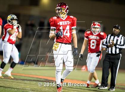 Thumbnail 3 in  East vs West All Star Game 01/17/2015 @ Ventura Ca. College photogallery.