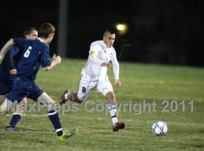 Thumbnail 3 in Northeastern Clinton vs Burke Catholic (NYSPHSAA Class B Semifinal) photogallery.