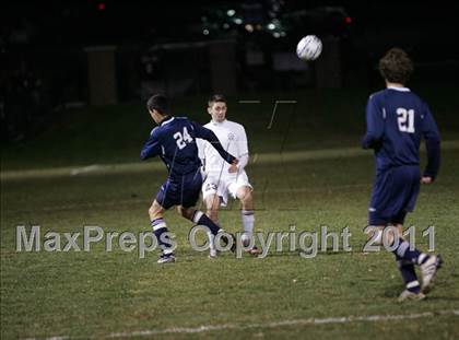 Thumbnail 2 in Northeastern Clinton vs Burke Catholic (NYSPHSAA Class B Semifinal) photogallery.
