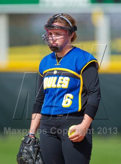 Thumbnail 2 in Alamo Heights vs Brennan (NISD Softball Tournament) photogallery.