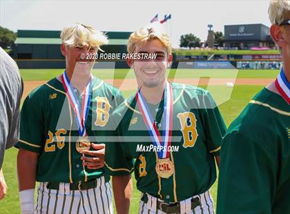 Thumbnail 2 in Boyd vs. Wall (UIL 3A Baseball State Final Medal Ceremony) photogallery.