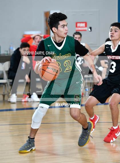 Thumbnail 1 in Whittier vs Schurr (Baldwin Park Tournament) photogallery.