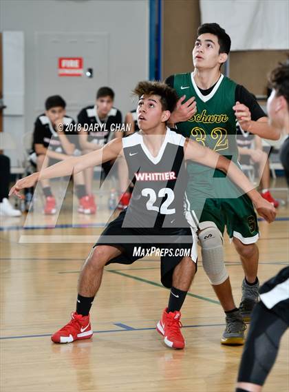 Thumbnail 3 in Whittier vs Schurr (Baldwin Park Tournament) photogallery.