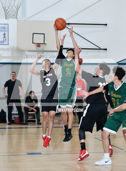 Thumbnail 2 in Whittier vs Schurr (Baldwin Park Tournament) photogallery.
