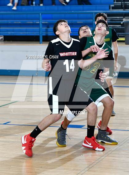 Thumbnail 3 in Whittier vs Schurr (Baldwin Park Tournament) photogallery.