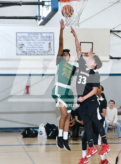 Thumbnail 1 in Whittier vs Schurr (Baldwin Park Tournament) photogallery.