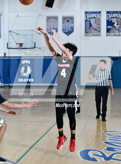 Thumbnail 1 in Whittier vs Schurr (Baldwin Park Tournament) photogallery.