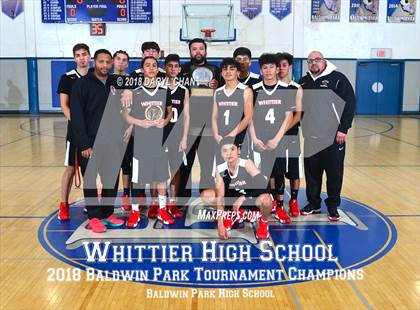Thumbnail 1 in Whittier vs Schurr (Baldwin Park Tournament) photogallery.