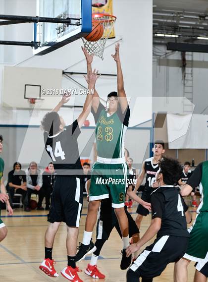 Thumbnail 1 in Whittier vs Schurr (Baldwin Park Tournament) photogallery.