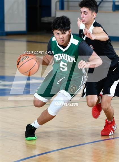 Thumbnail 2 in Whittier vs Schurr (Baldwin Park Tournament) photogallery.