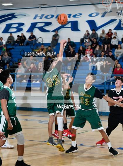 Thumbnail 3 in Whittier vs Schurr (Baldwin Park Tournament) photogallery.