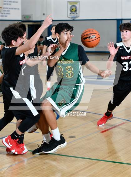 Thumbnail 2 in Whittier vs Schurr (Baldwin Park Tournament) photogallery.