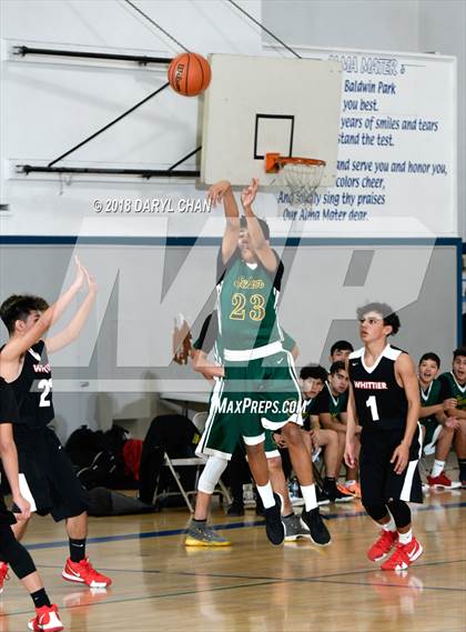 Thumbnail 2 in Whittier vs Schurr (Baldwin Park Tournament) photogallery.