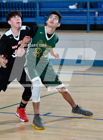 Thumbnail 1 in Whittier vs Schurr (Baldwin Park Tournament) photogallery.