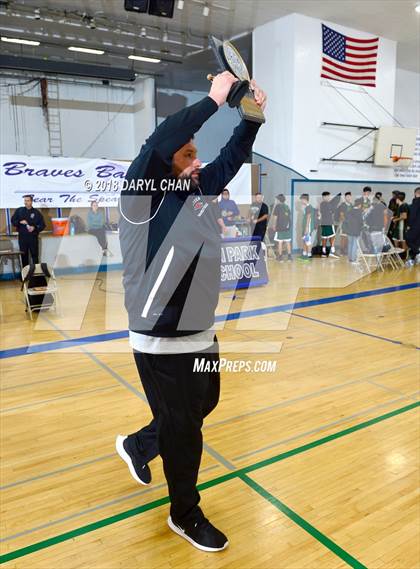 Thumbnail 2 in Whittier vs Schurr (Baldwin Park Tournament) photogallery.