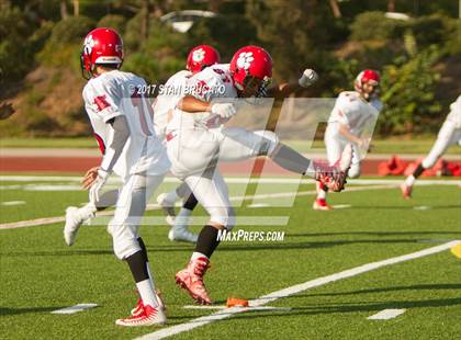 Thumbnail 3 in Elsinore Tigers vs Beckman Patriots photogallery.