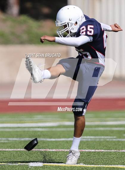Thumbnail 1 in Elsinore Tigers vs Beckman Patriots photogallery.