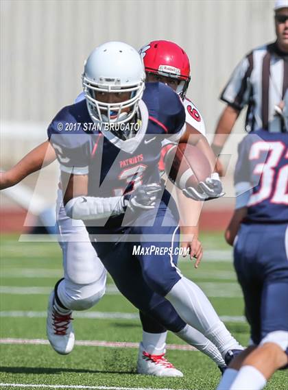 Thumbnail 3 in Fr: Elsinore Tigers vs Beckman Patriots photogallery.