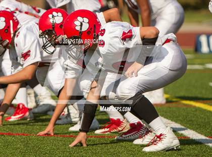 Thumbnail 3 in Elsinore Tigers vs Beckman Patriots photogallery.