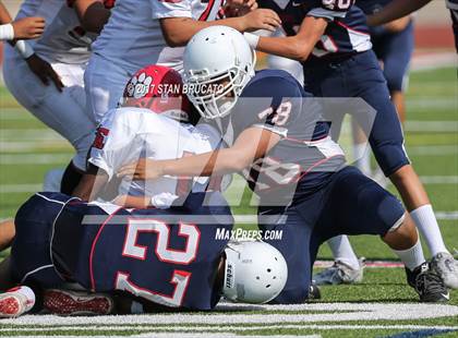 Thumbnail 2 in Elsinore Tigers vs Beckman Patriots photogallery.