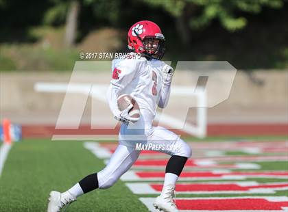 Thumbnail 3 in Elsinore Tigers vs Beckman Patriots photogallery.