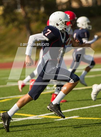 Thumbnail 2 in Elsinore Tigers vs Beckman Patriots photogallery.