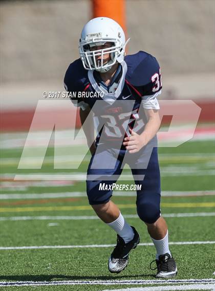 Thumbnail 2 in Elsinore Tigers vs Beckman Patriots photogallery.