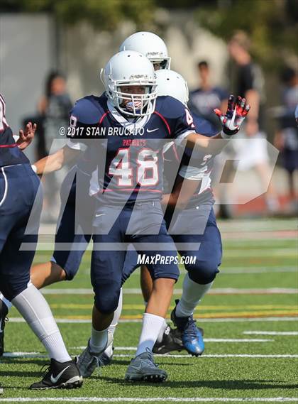 Thumbnail 1 in Elsinore Tigers vs Beckman Patriots photogallery.