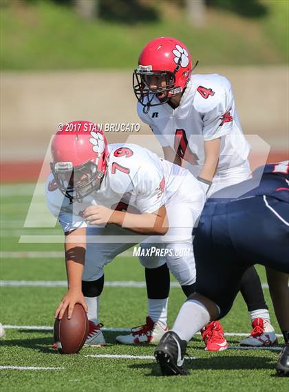 Thumbnail 1 in Elsinore Tigers vs Beckman Patriots photogallery.