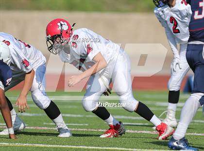 Thumbnail 3 in Elsinore Tigers vs Beckman Patriots photogallery.