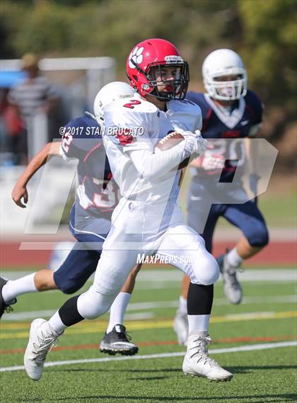 Thumbnail 1 in Elsinore Tigers vs Beckman Patriots photogallery.