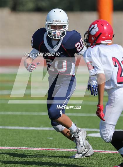 Thumbnail 1 in Elsinore Tigers vs Beckman Patriots photogallery.