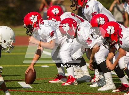 Thumbnail 2 in Elsinore Tigers vs Beckman Patriots photogallery.