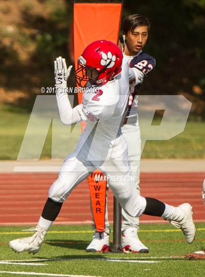 Thumbnail 3 in Elsinore Tigers vs Beckman Patriots photogallery.