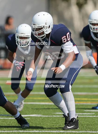 Thumbnail 3 in Elsinore Tigers vs Beckman Patriots photogallery.