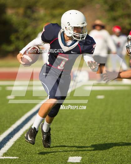 Thumbnail 1 in Elsinore Tigers vs Beckman Patriots photogallery.