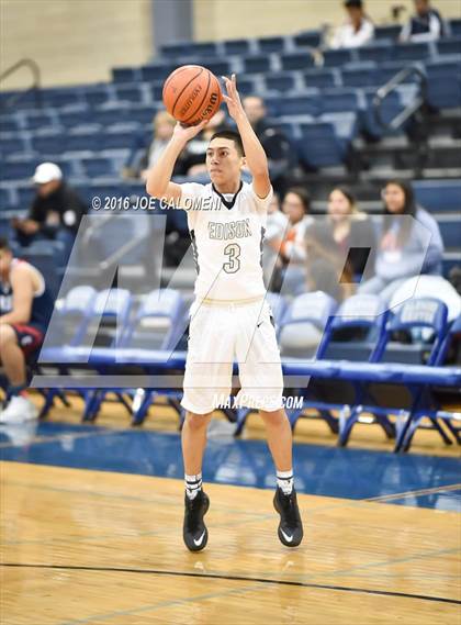 Thumbnail 3 in Cornerstone Christian vs Edison [Thomas A.] (SAISD Invitational) photogallery.