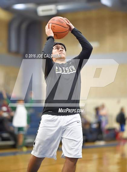 Thumbnail 2 in Cornerstone Christian vs Edison [Thomas A.] (SAISD Invitational) photogallery.