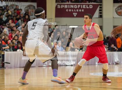 Thumbnail 2 in Cambridge Rindge & Latin vs Crossroads (Spalding Hoophall Classic) photogallery.
