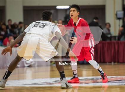Thumbnail 3 in Cambridge Rindge & Latin vs Crossroads (Spalding Hoophall Classic) photogallery.