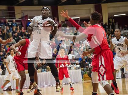 Thumbnail 3 in Cambridge Rindge & Latin vs Crossroads (Spalding Hoophall Classic) photogallery.