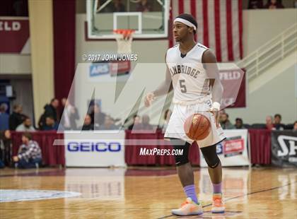 Thumbnail 3 in Cambridge Rindge & Latin vs Crossroads (Spalding Hoophall Classic) photogallery.