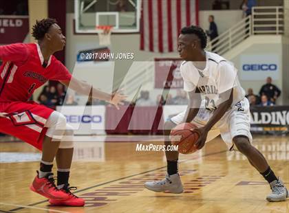 Thumbnail 2 in Cambridge Rindge & Latin vs Crossroads (Spalding Hoophall Classic) photogallery.