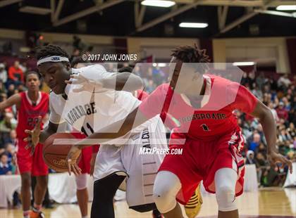 Thumbnail 2 in Cambridge Rindge & Latin vs Crossroads (Spalding Hoophall Classic) photogallery.