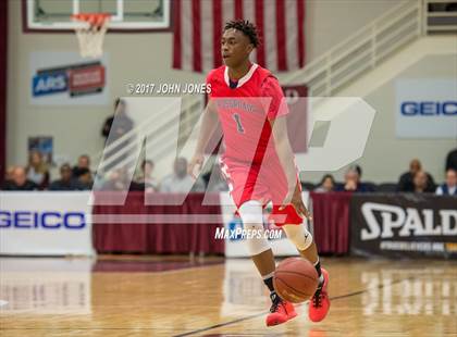 Thumbnail 2 in Cambridge Rindge & Latin vs Crossroads (Spalding Hoophall Classic) photogallery.