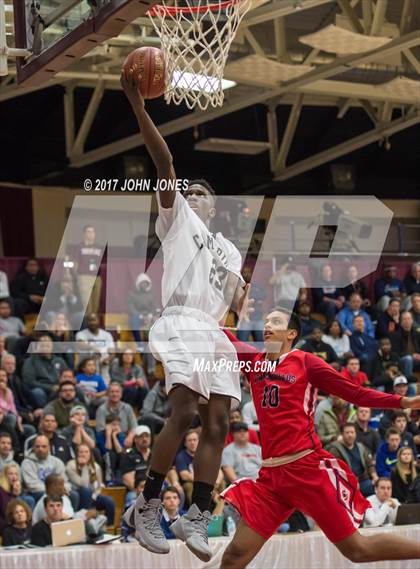 Thumbnail 1 in Cambridge Rindge & Latin vs Crossroads (Spalding Hoophall Classic) photogallery.