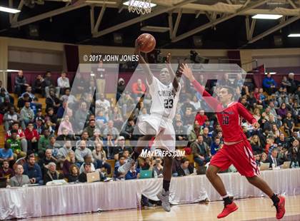 Thumbnail 3 in Cambridge Rindge & Latin vs Crossroads (Spalding Hoophall Classic) photogallery.